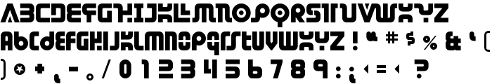 DendriticVoltage-Regular font