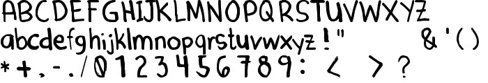 Denne Marker font