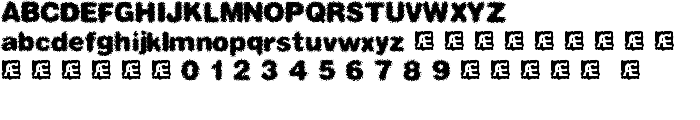 Dephunked BRK font