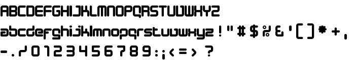 Designer Block font