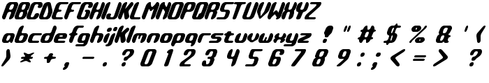 Detonate BRK font