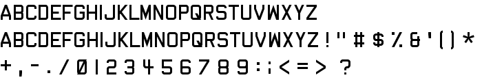 Dev Gothic font