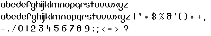 DF667  Chlorine font