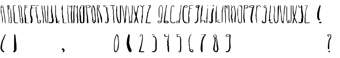 Dhe long zim font