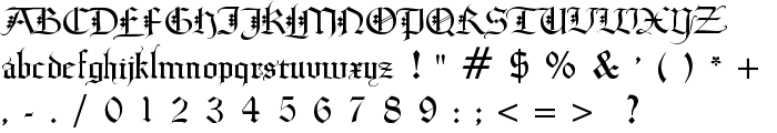 Diamond Gothic font