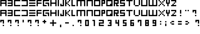 DICE Regular font