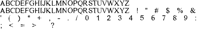 Dichotomy Regular font