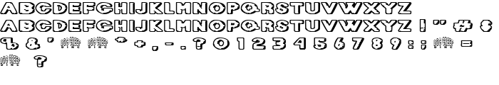 Diet Dr. Creep font