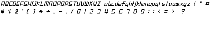 DigiMode1988 font