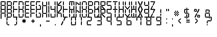 Digital-7 font