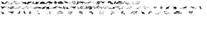 DinosoType font