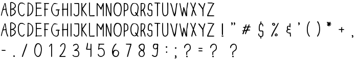 DINSKI CASUAL CONDENSED font