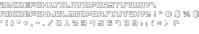 Direktor 3D font