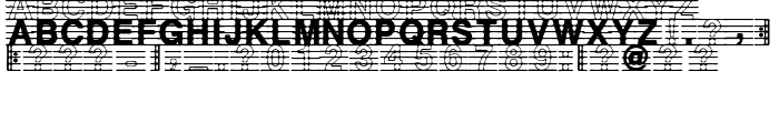 distracted musician font