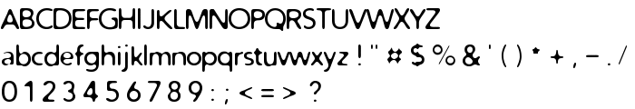 Distro font