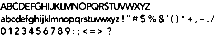 Distro Bold font