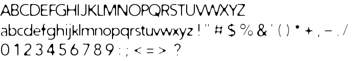 Distro Light font