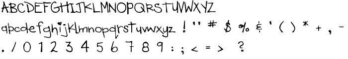 DJB HEART OF DIXI font