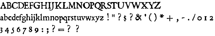 Dominican font