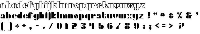 Densmore font