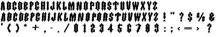 DornspitzGrotesk font