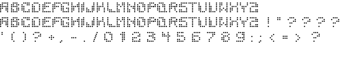 Dotchaos font