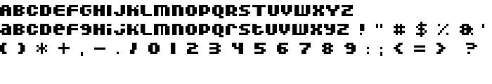 DoubleOhOne Bold font