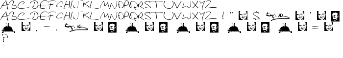 Douglas Adams Hand font