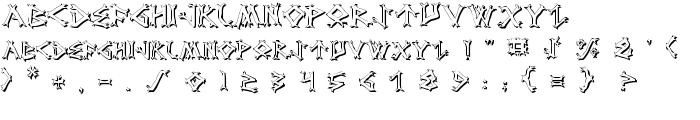 Dragon Order Shadow font