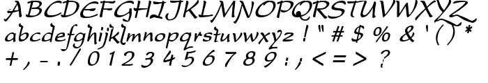 DreamerOne Bold Italic font