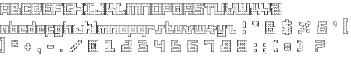 Drid Herder Outline font