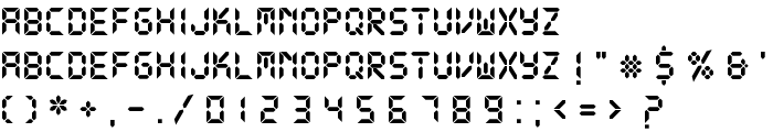 DS-Digital Bold font