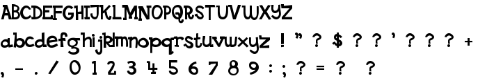 DS Goose font