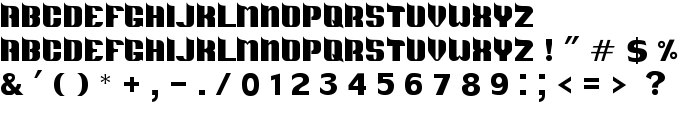 DS-Metropolis font