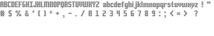 DS-Point font