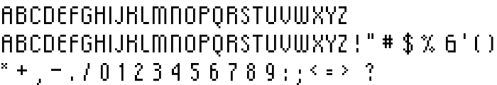 DSC font