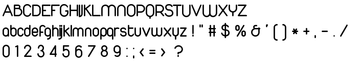 Duepuntozero font