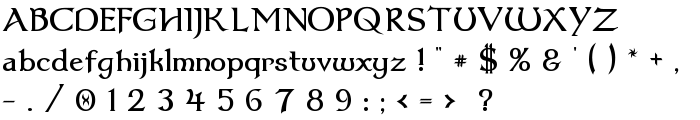 Dumbledor 1 font