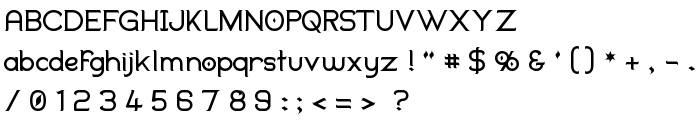 Duralith font