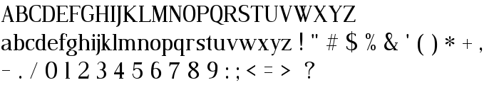 Dustismo Roman font