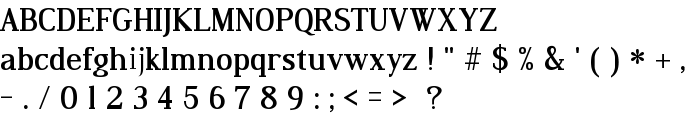 Dustismo Roman Bold font