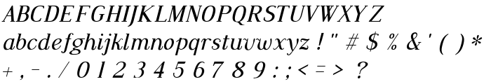 Dustismo Roman Italic font