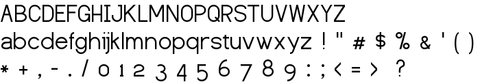 Dustismo font