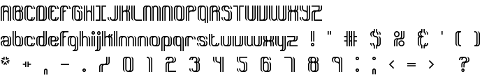 Dyphusion BRK font