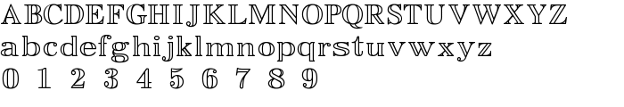 EasyOpenFace font