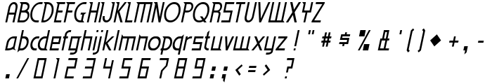 EdenMills-Italic font