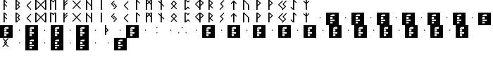 Elder Futhark Regular font