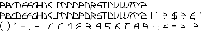 Electro insanity font