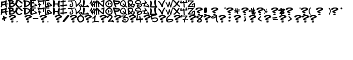 elevenoonehand1 font