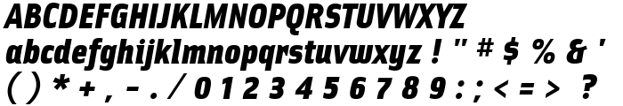 Ellipsoideogram font